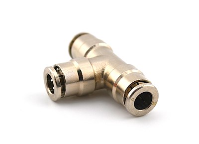 Быстросъёмный цанговый фитинг D=6 тройник BSF/D6-3v