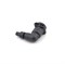 Переходник угловой под скобу тефлоновой трубки (d=4 вход/выход) Benvenutto BOSCH (А) 606426