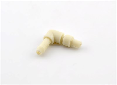 Переходник d=6 скоба-силикон угловой (A) 67931/d6