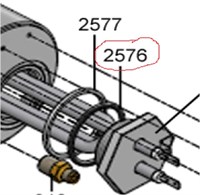 Кольцо уплотнительное Бойлера Franke Evolution Viton (А) 1T311717