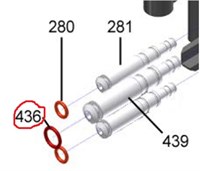 Кольцо уплотнительное pump Franke Evolution силикон BK310192/1
