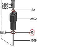 Кольцо уплотнительное автостимера Franke Evolution 1T310648/1