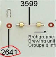 Кольцо уплотнительное на тефлоновую трубку Franke Flair FKM 1P315796/1